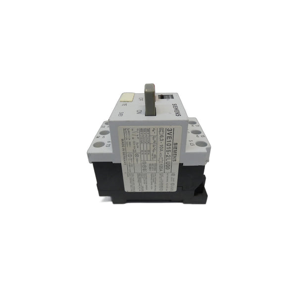 SIEMENS 3VE1015-2LU00 660V 6.3-10A NSNP