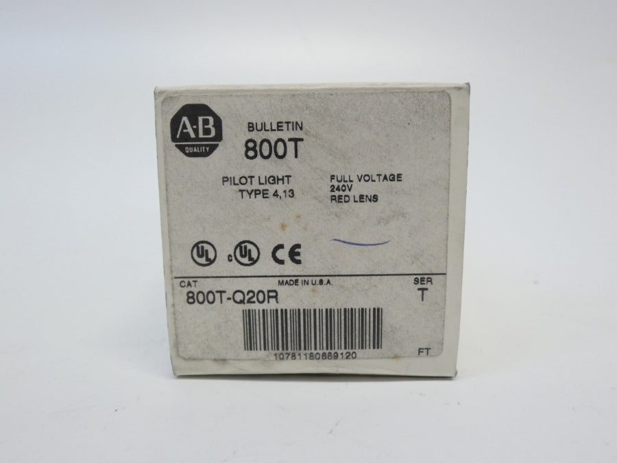 ALLEN BRADLEY 800T-Q20R SER. T 240V (WH) NSMP
