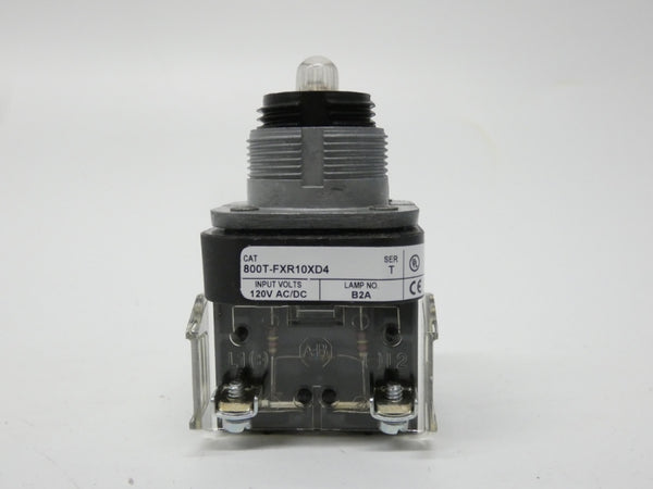 ALLEN BRADLEY 800T-FXR10XD4 SER. T 120V (WH) NSMP