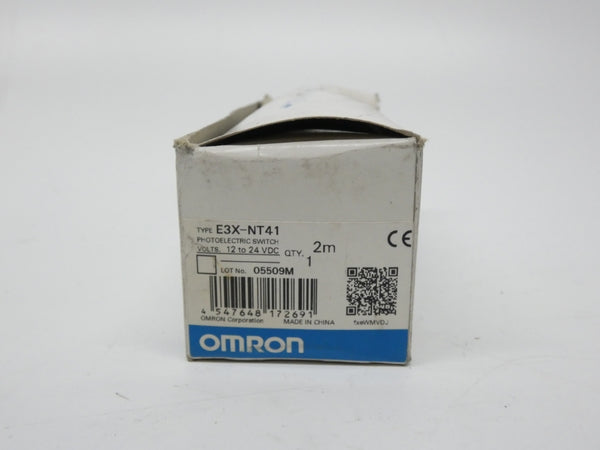 OMRON E3X-NT41 12-24VDC 2M NSMP