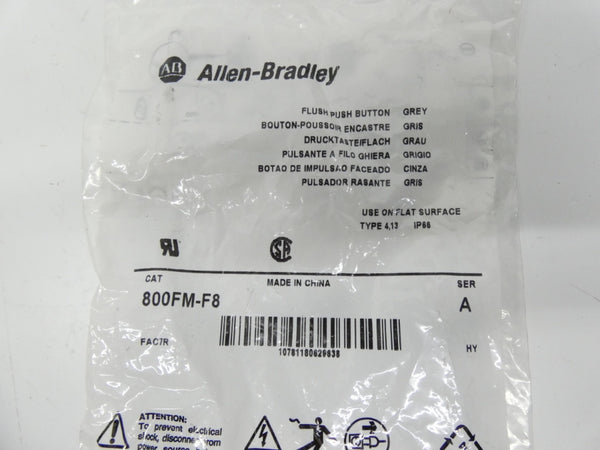 ALLEN BRADLEY 800FM-F8 SER. A NSMP