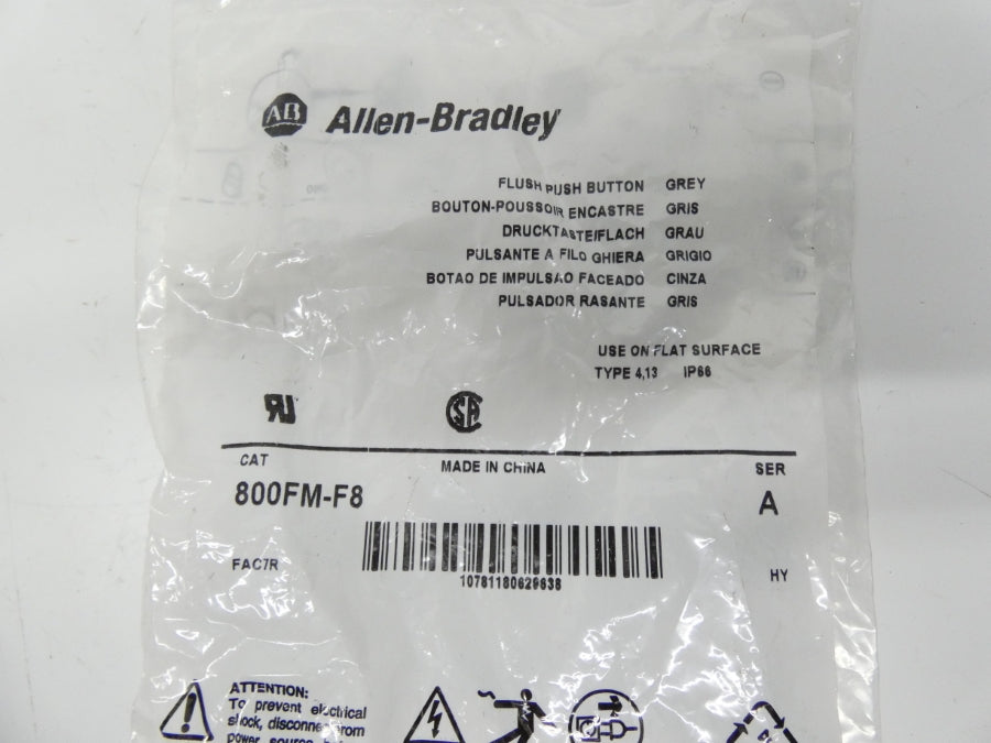 ALLEN BRADLEY 800FM-F8 SER. A NSMP