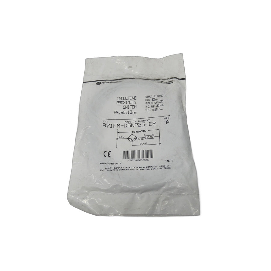 ALLEN BRADLEY 871FM-D5NP25-E2 SER. A 10-60VDC NSMP