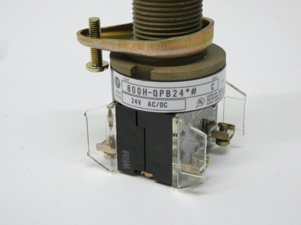 ALLEN BRADLEY 800H-QPB24R SER. C 24VDC (GY/BL) NSMP