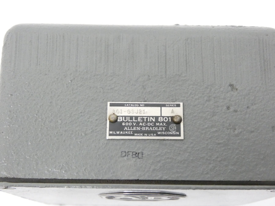 ALLEN BRADLEY 801-GSJ21 SER. A 600V NSNP