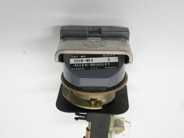 ALLEN BRADLEY 800H-WK4A SER. B (BK/GD) NSMP
