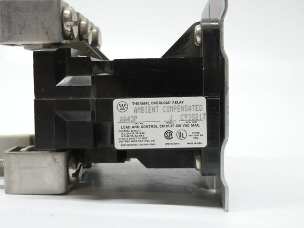WESTINGHOUSE AA43P 600VAC 2A NSNP