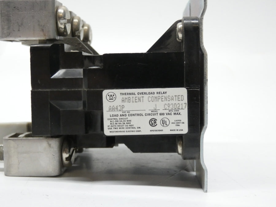 WESTINGHOUSE AA43P 600VAC 2A NSNP