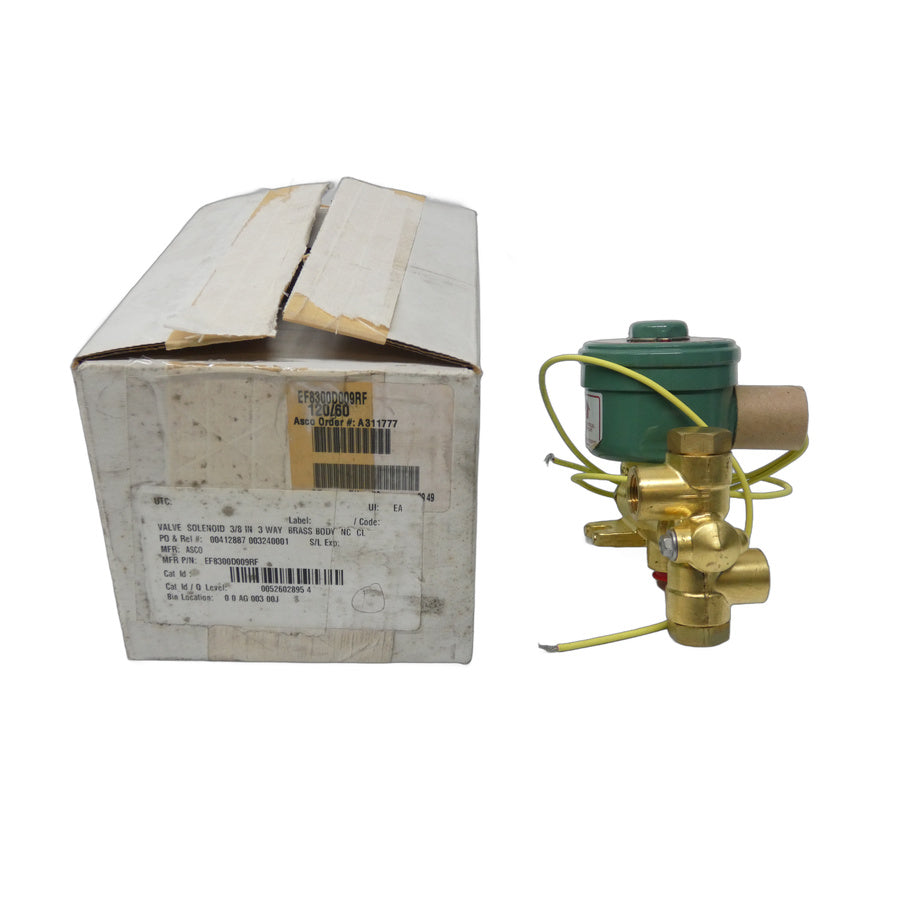 ASCO EF8300D009RF 120V 200PSI 3/8" NSMP