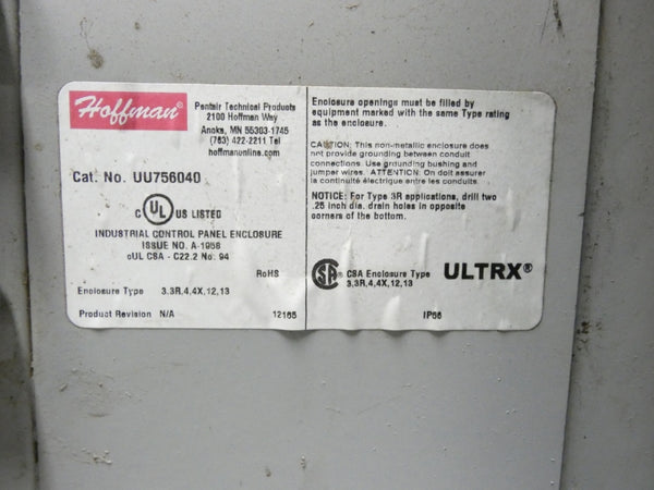 HOFFMAN UU756040 NSNP