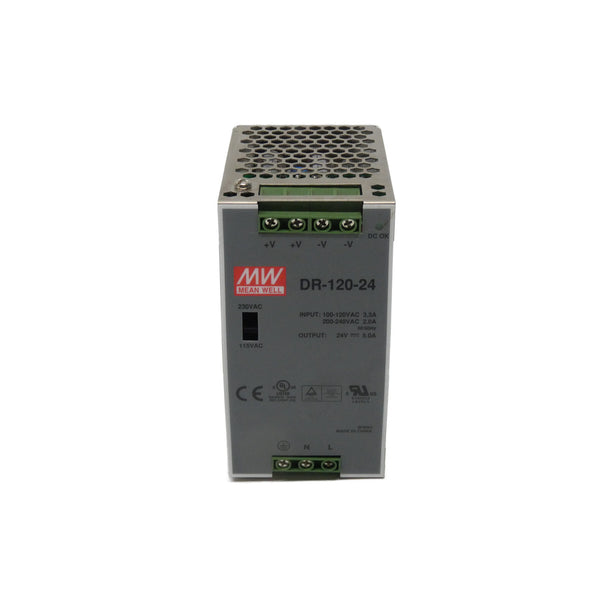 MEAN WELL DR-120-24 100-240VAC 2.0-3.3A NSNP
