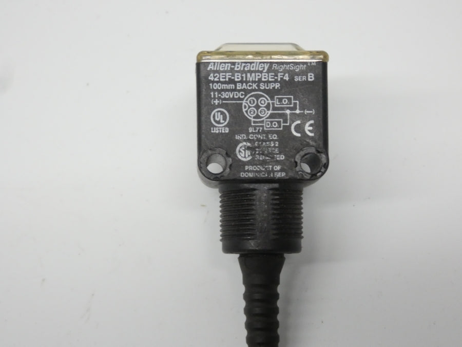 ALLEN BRADLEY 42EF-B1MPBE-F4 SER. B 11-30VDC 100MM UNMP