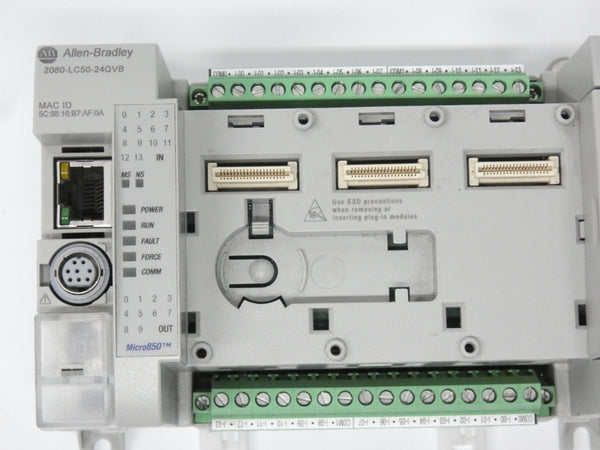 INDUSTRIAL SPARE PART 2080-LC50-24QVB SER. B F/W 12.011 24VDC/VAC 1A (NO COVER) UNMP