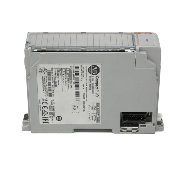 ALLEN BRADLEY 1769-IT6 SER. A F/W 2.2 VER. 06 24VDC UNMP
