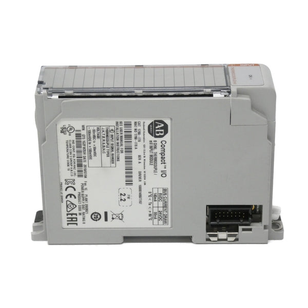 ALLEN BRADLEY 1769-IT6 SER. A F/W 2.2 VER. 07 24VDC NSNP