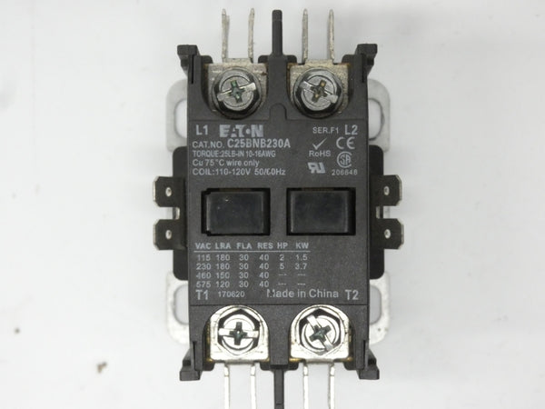 EATON C25BNB230A SER. F1 110-120V UNMP