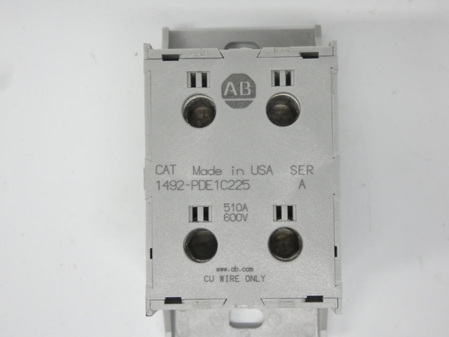 ALLEN BRADLEY 1492-PDE1C225 SER. A 600V 510A NSNP