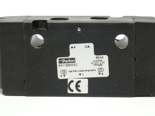 PARKER B511BB553C P2E-KV31F 115-120V 145PSI UNMP