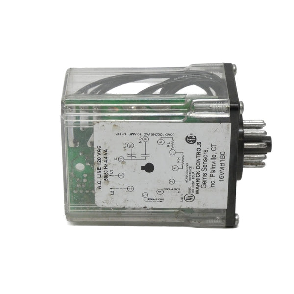WARRICK CONTROLS 16VMB1B0 120VAC 10A UNMP