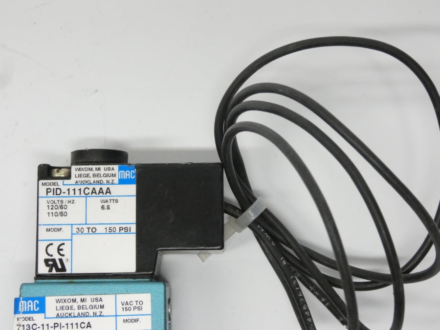MAC 713C-11-PI-111CA PID-111CAAA 110/120V 30-150PSI NSNP