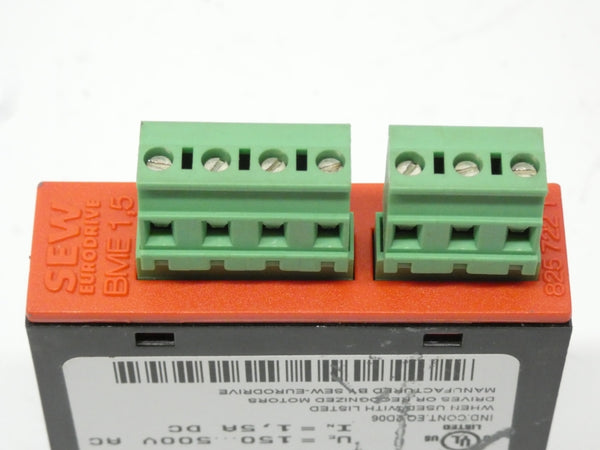 SEW EURODRIVE BME1.5 08257221 150-500VAC 1.5A UNMP