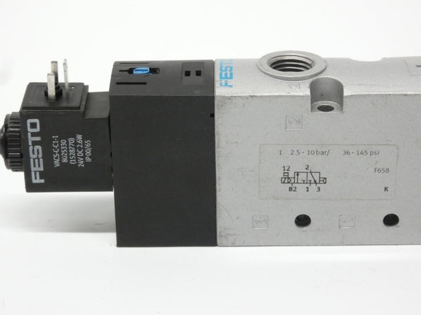 FESTO VUVS-L25-M32C-AD-N14-F8 VACS-C-C1-1 24VDC 36-145PSI NSNP