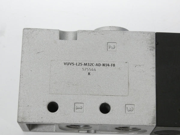 FESTO VUVS-L25-M32C-AD-N14-F8 VACS-C-C1-1 24VDC 36-145PSI NSNP