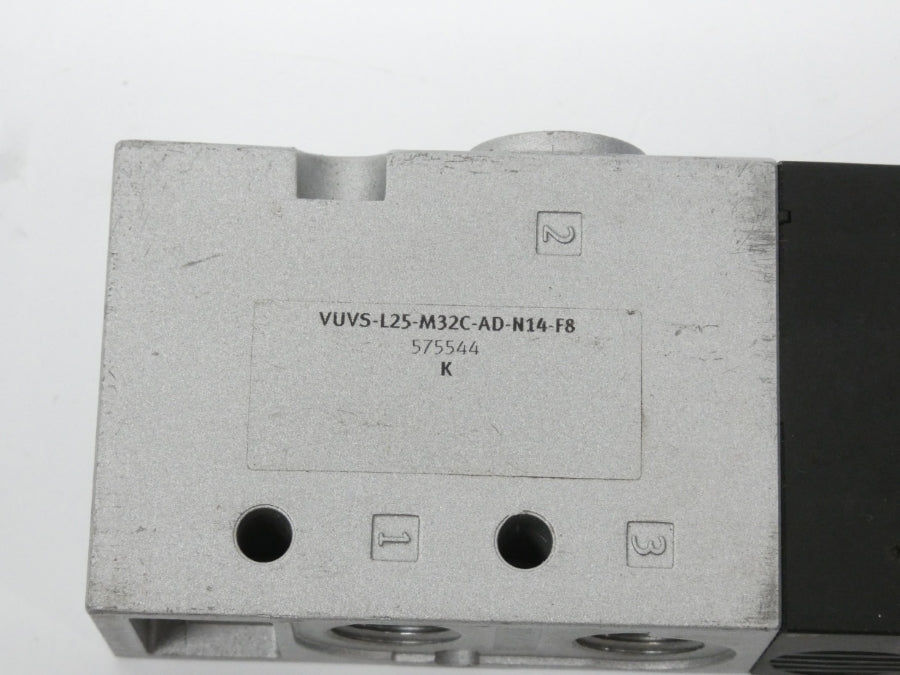 FESTO VUVS-L25-M32C-AD-N14-F8 VACS-C-C1-1 24VDC 36-145PSI NSNP