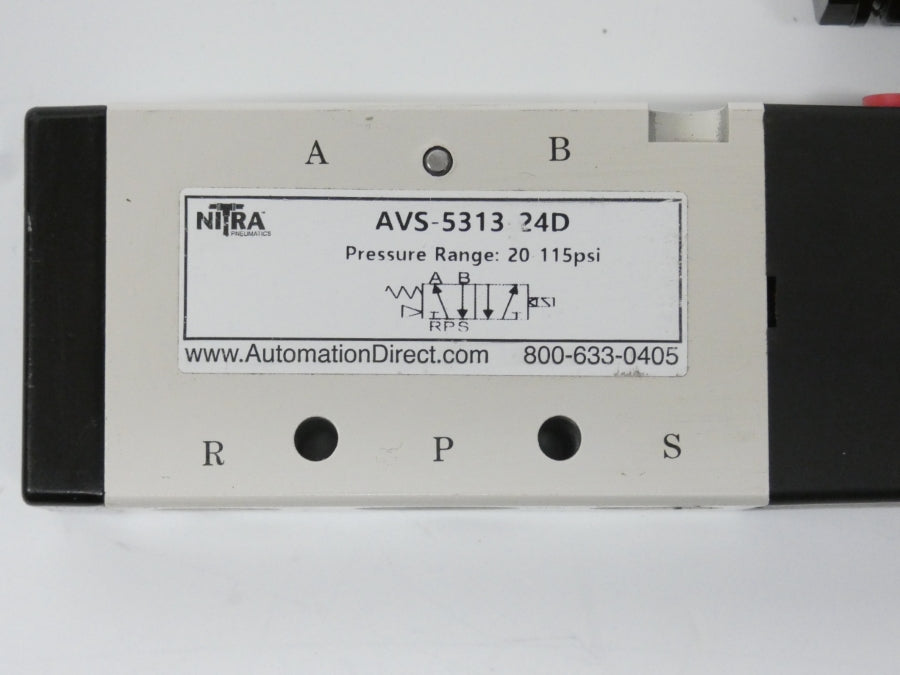 AUTOMATION DIRECT AVS-5313-24D 21.6-26.4V 20-115PSI NSNP