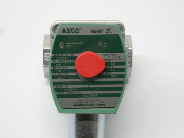 ASCO 8210G087 238610-132-D 110/120V 150PSI 1/2" NSNP