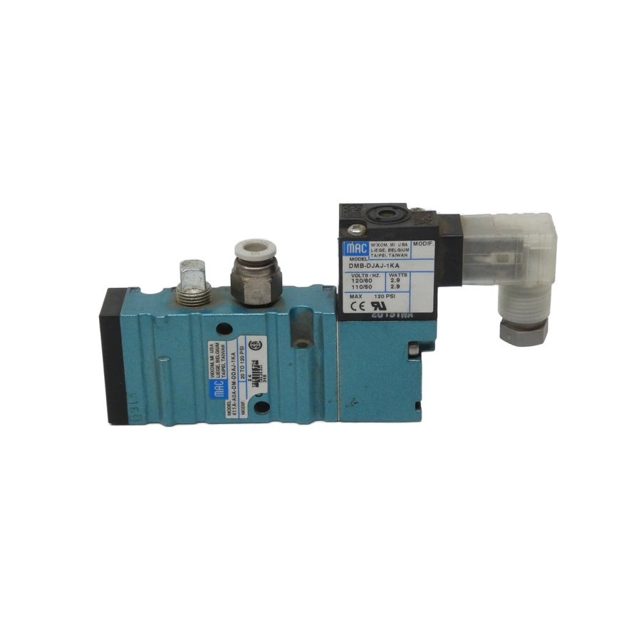 MAC 411A-A0A-DM-DDAJ-1KA DMB-DJAJ-1KA 110/120V 20-120PSI UNMP