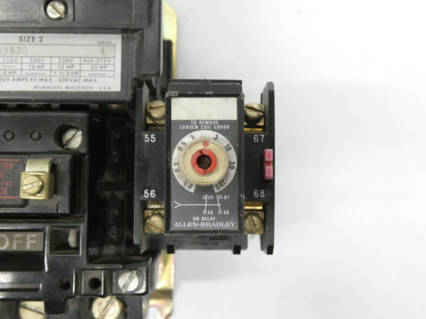 INDUSTRIAL SPARE PART 500F-COD930 SER. A 110/115-120V 45A (AS PICTURED) UNMP