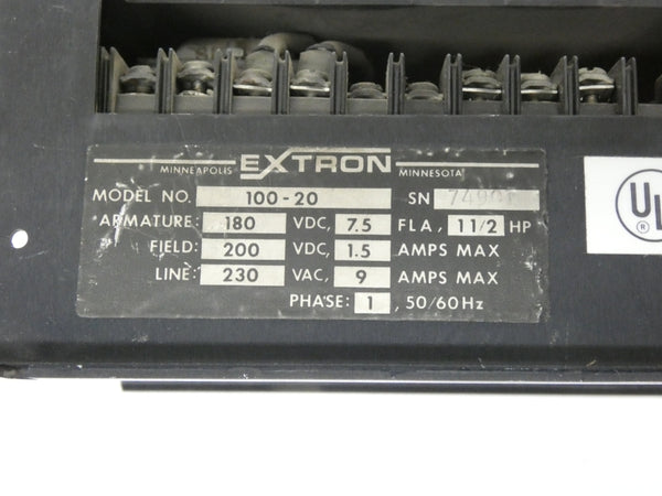EXTRON 100-20 230VAC 9A UNMP