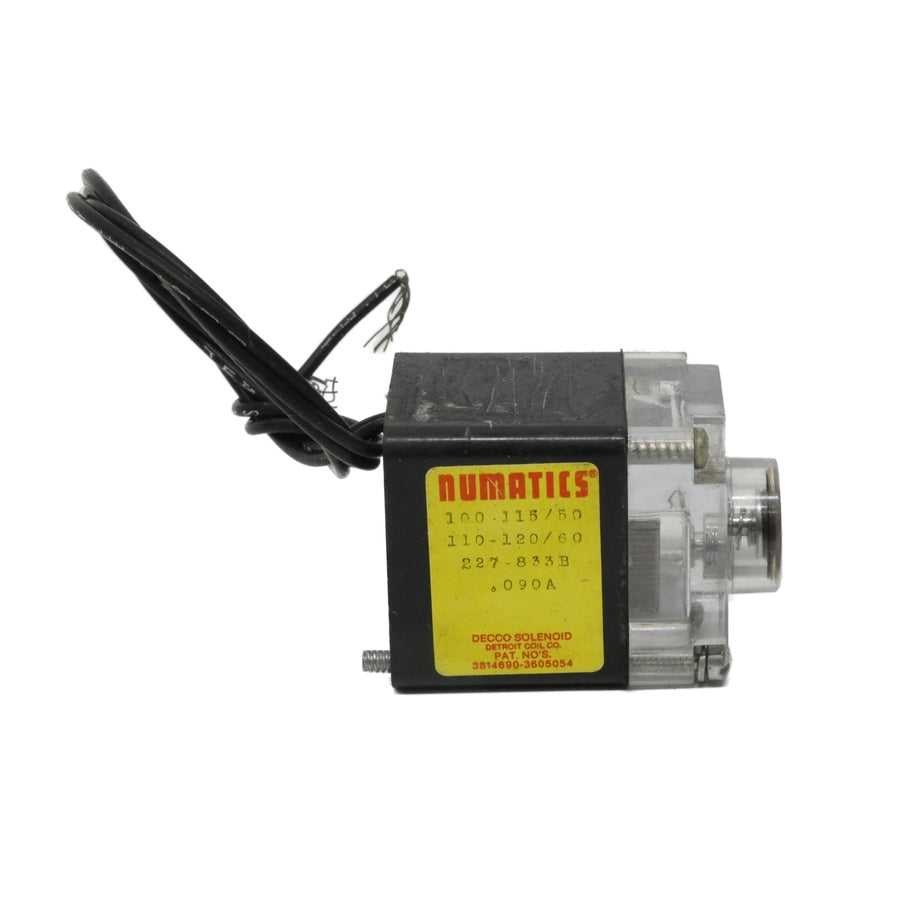 NUMATICS 227-833B 100-115/110-120V .09A UNMP