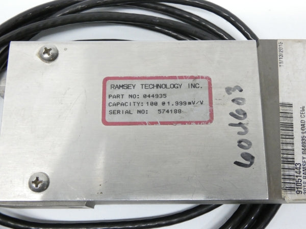 RAMSEY TECHNOLOGY 044935 NSNP