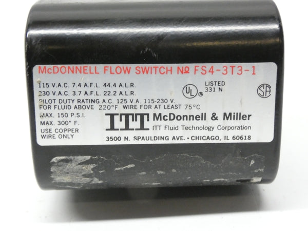 ITT FS4-3T3-1 115-230V 150PSI 300F NSNP