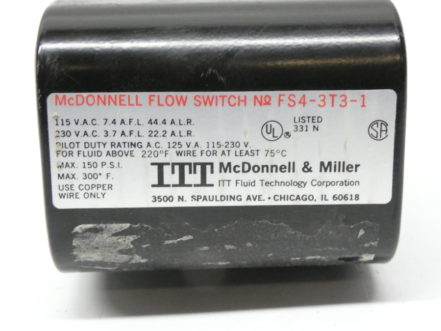 ITT FS4-3T3-1 115-230V 150PSI 300F NSNP