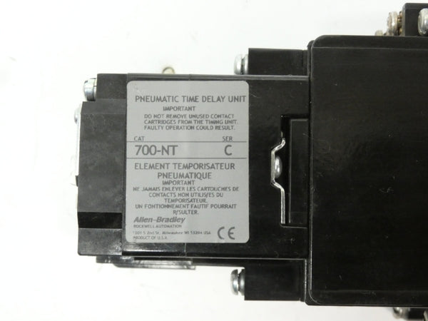 ALLEN BRADLEY 700-N200A1 700-NT SER. C 110-120V (AS PICTURED) UNMP