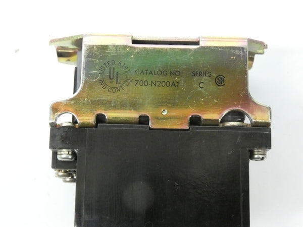 ALLEN BRADLEY 700-N200A1 700-NT SER. C 110-120V (AS PICTURED) UNMP