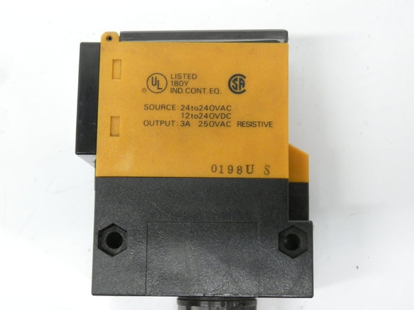 OMRON E3B2-D2M4D-US 24-240VAC 3A UNMP