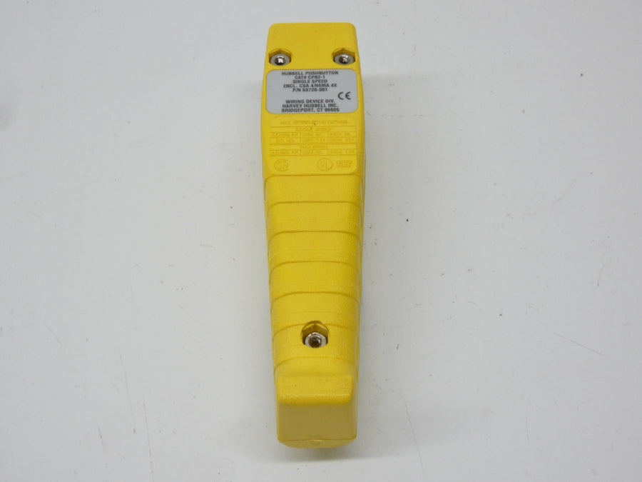 HUBBELL CPB2-1 59720-001 125-250VDC 3A NSNP