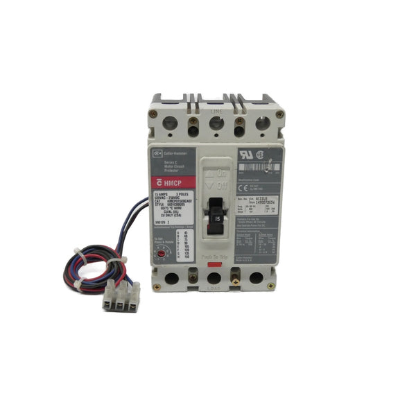 CUTLER-HAMMER HMCP015E0CA02 6601C88G05 SER. C 600VAC 15A UNMP