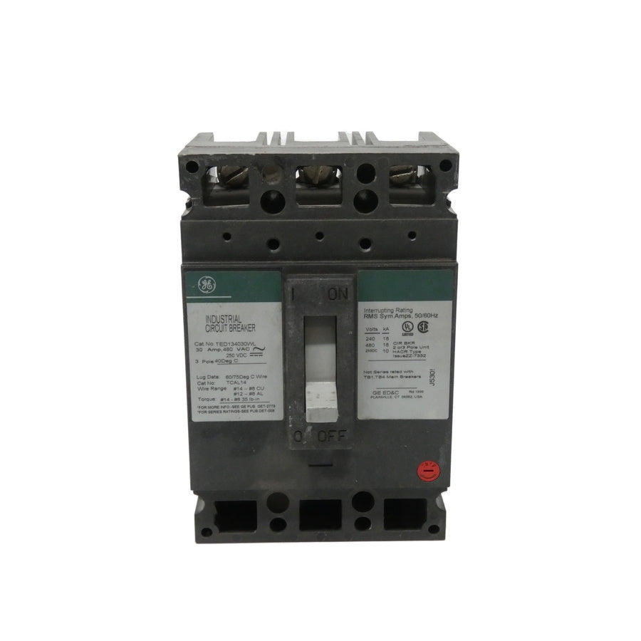 GENERAL ELECTRIC TED134030WL 480VAC 30A UNMP