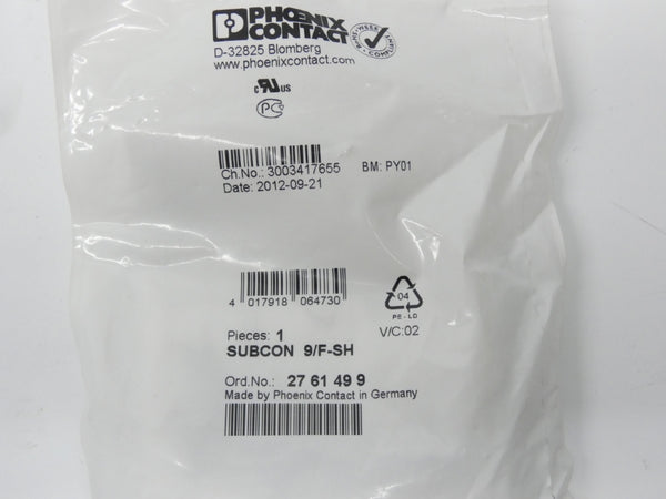 PHOENIX CONTACT SUBCON9/F-SH 2761499 NSMP