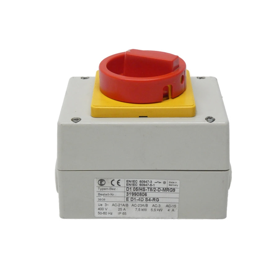 SWITCH D105/HS-T8/2-D-MRG9 31990806 400V 25A NSNP