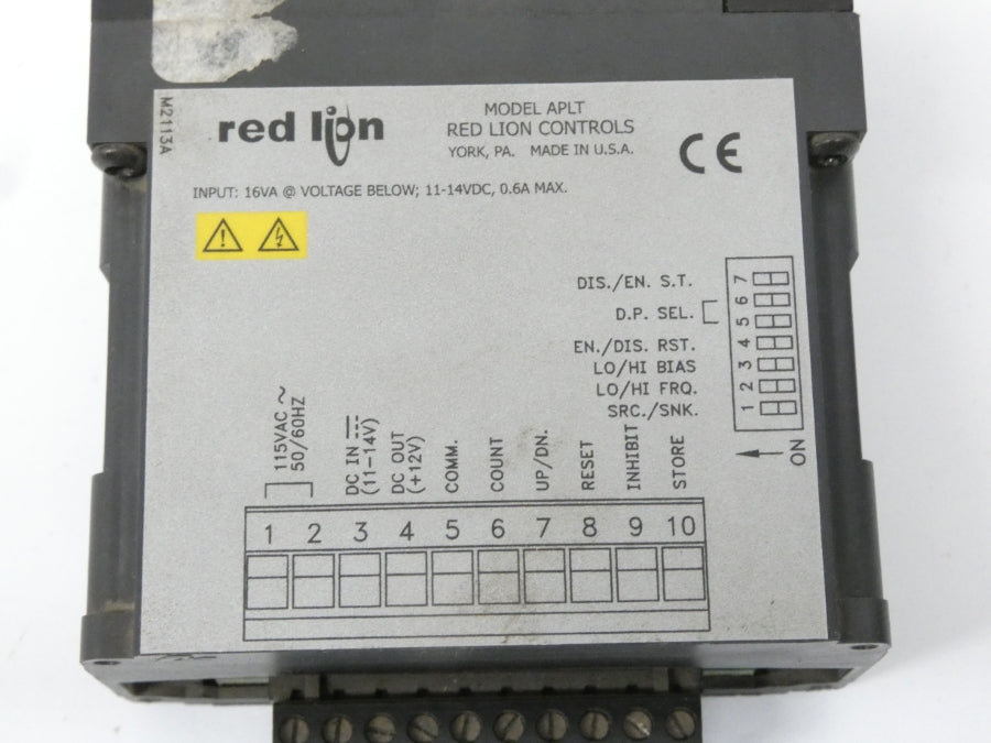 RED LION CONTROLS APLT0600 11-14VDC 0.6A NSNP