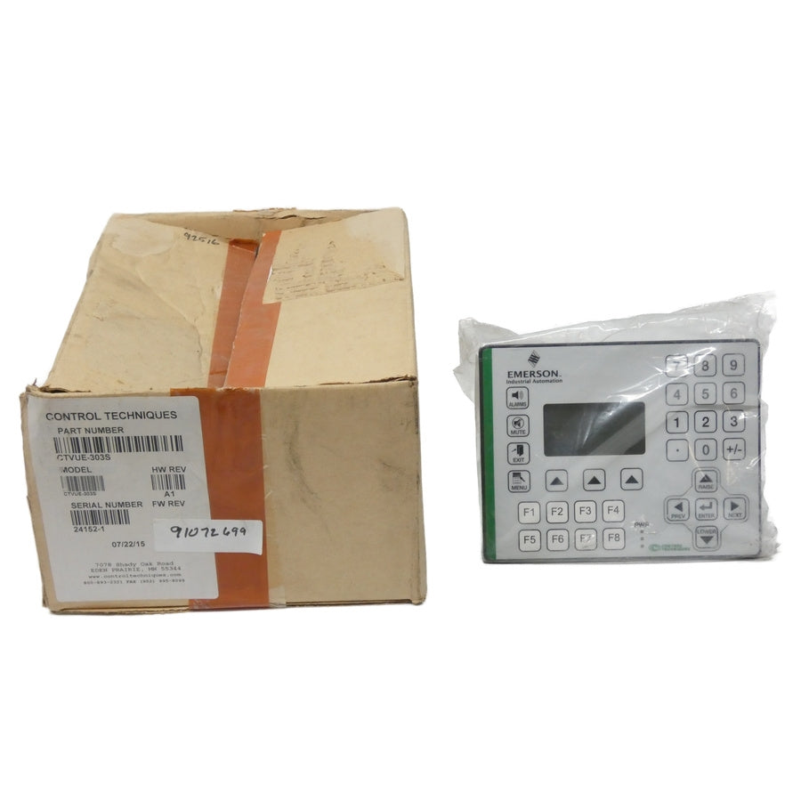 CONTROL TECHNIQUES CTVUE-303S H/W A1 24V NSMP