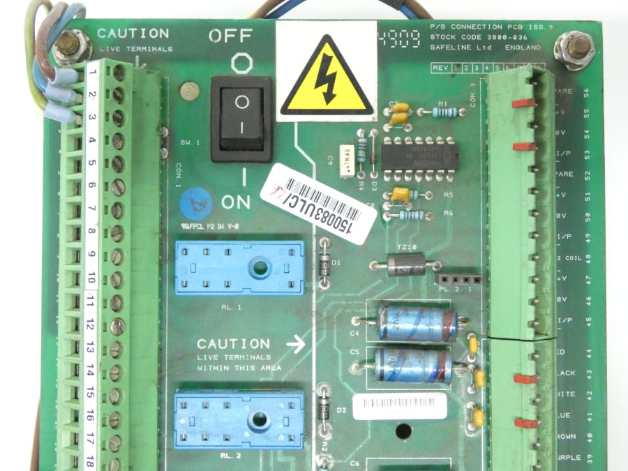 SAFELINE 50H WS50-3BAC 100-240VAC 1.5A UNMP