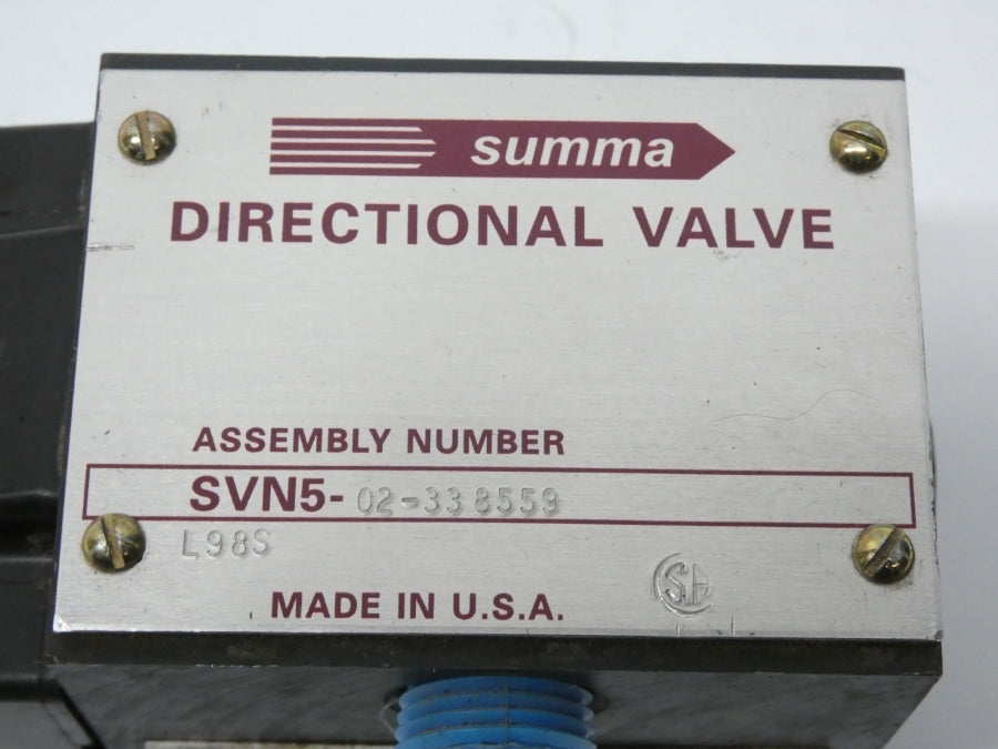 SUMMA SVN5-02-338559 110-120V NSNP
