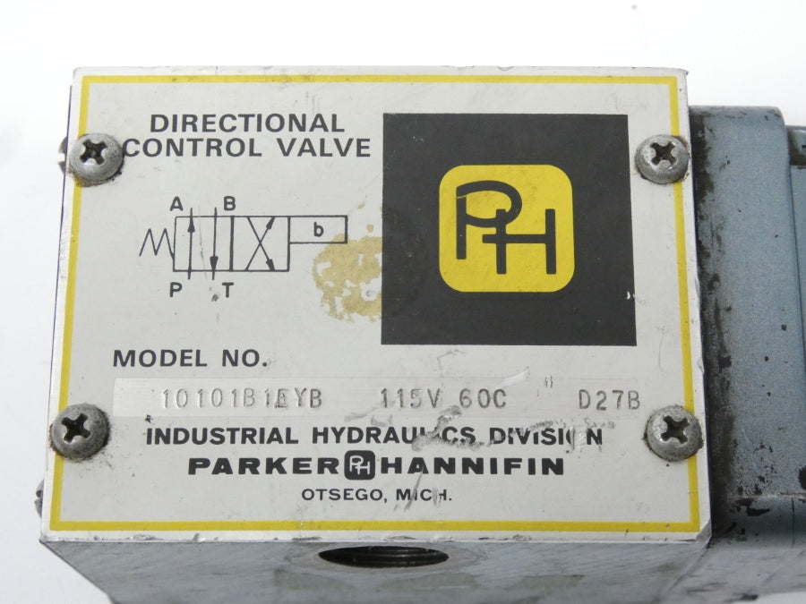 PARKER HANNIFIN 10101B1EYB 115V UNMP